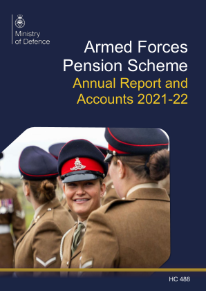 2022 年武装部队养老金计划 - GOV.UK